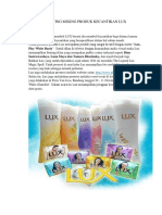 Marketing Mixing Produk Kecantikan Lux