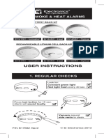 User Instructions: 230V Smoke & Heat Alarms