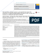 Host Specificity, Pathogen Exposure, and Superinfections Impact The