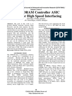 DDR-SDRAM Controller ASIC Design For High Speed Interfacing