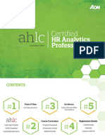 AHLC Catalog Certified HR Analytics Professional