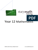 Ezy Math Tutoring - Year 12