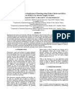 Risk-Based Preventive Maintenance Planning Using Failure Mode and Effect Analysis (FMEA) For Marine Engine Systems