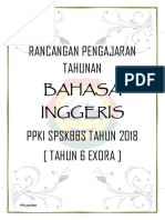 RPT Bahasa Inggeris Ppki Tahun 6