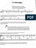 Writing A Lead Sheet