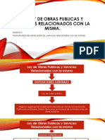 3.1 Ley de Obras Publicas y Servicios Relacionados Con La Misma.