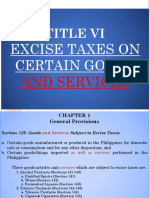 Excise Tax