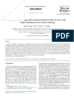 PLL-less Single Stage Grid-Connected Photovoltaic Inverter With Rapid Maximum Power Point Tracking