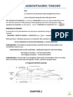 Basic Aerodynamic Theory: Low Subsonic Speeds ( 0.4 M)