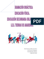 Programacion de Ed Fisica 2015-16.