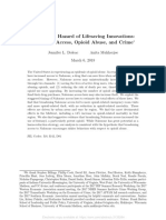 The Moral Hazard of Lifesaving Innovations: Naloxone Access, Opioid Abuse, and Crime