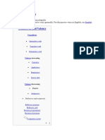 Passive Voice: Transitivity and Valency