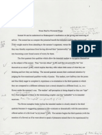 Stone Deaf To Flowered Prose (On Shakespeare's Sonnet # 94) (March 2002 Scanned)