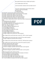 Mercedes Benz Actros, Atego, Axor Truck Fault Codes List Part 4