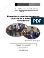 Taller La Programación Curricular - Directores