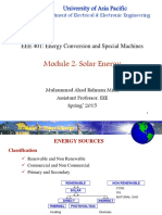 Module 2 Solar Energy