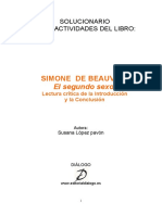 Solucionario. Simone Beauvoir El Segundo Sexo