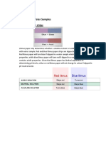 Litmus Paper Strips: PH Test of Water Samples