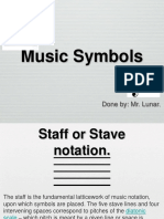 Music Symbols: Done By: Mr. Lunar