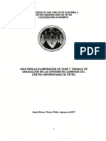 Guía para La Elaboración de Tesis