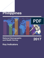 2017 Philippine NDHS Key Findings PDF