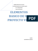 Elementos Basicos para Un Proyecto Vial PDF