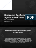 Síndrome Confusional Agudo o Delírium