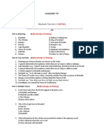 Assessment of Examples