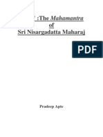 'I Am' The Ma Ha Mantra of Sri Nisargadatta Maharaj