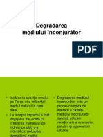 Degradarea Mediului Înconjurător