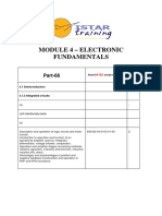 Module 4 - Electronic Fundamentals: Part-66