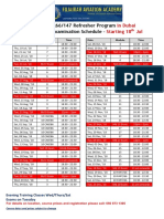 B1 B2 Full Schedule 18th Jul 18