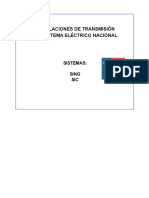 Capacidad Instalada de Transmision