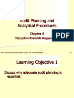 Audit Planning and Analytical Procedures