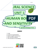 Student's Booklet - Human Body and Sensitivity