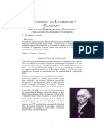 Ecuaciones de Lagrange y Clairaut PDF