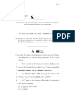 U.S. Territorial Relief Act