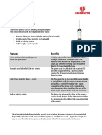 ASP-40 Piston Tube Pump: Features Benefits