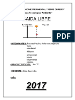 Caida Libre Monografía