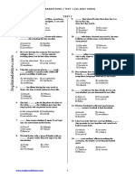 Test 1: Conjunctions and Transitions / Test 1 (55 Adet Soru)