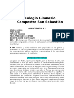 Guía Informativa #1 La Presión Atmosferica y Su Efecto 8°