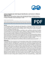 Calcium Naphthenate Solid Deposit Identification and Control in Offshore Nigerian Fields