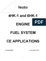 Isuzu 6HK 1 Engine Fuel System CE Applications Rep Package 1 PDF