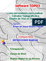 El Software TOPO3, Una Herramienta para Realizar