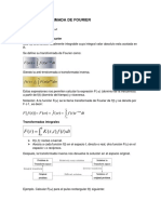 La Transformada de Fourier