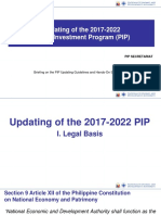 Presentation On The PIP Updating Guidelines PDF