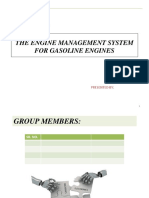 The Engine Management System For Gasoline Engines