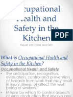 Occupational Health and Safety in The Kitchen: Report With Chloe and Seth