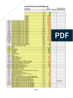 Analisis de Precios Unitarios 11 Mayo 2018