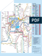 TFL Night Bus Spider Map For Aldwych